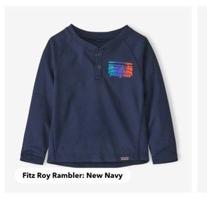 Patagonia Toddler Capilene® Midweight Henley